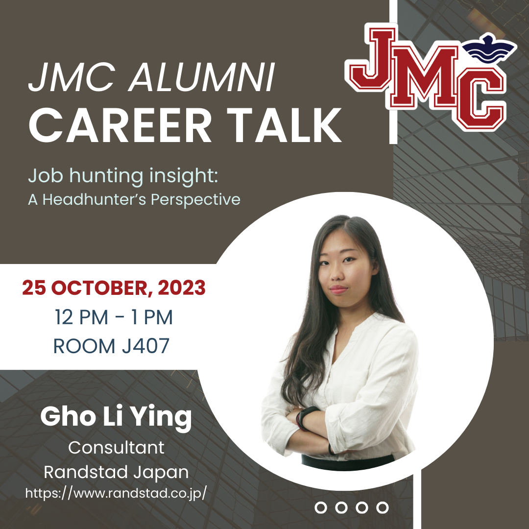Featured image for “Career Talk with JMC Alumni”